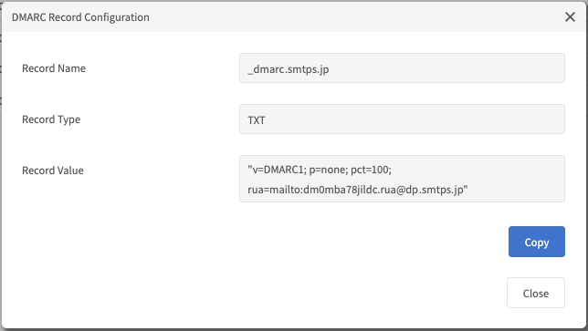 generate DMARC record